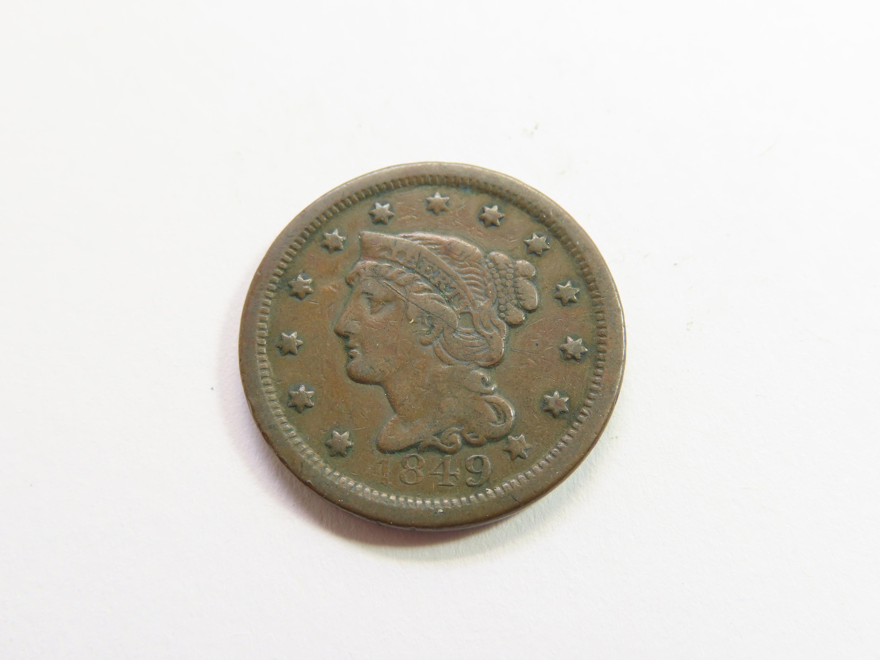 1849 Large Cent