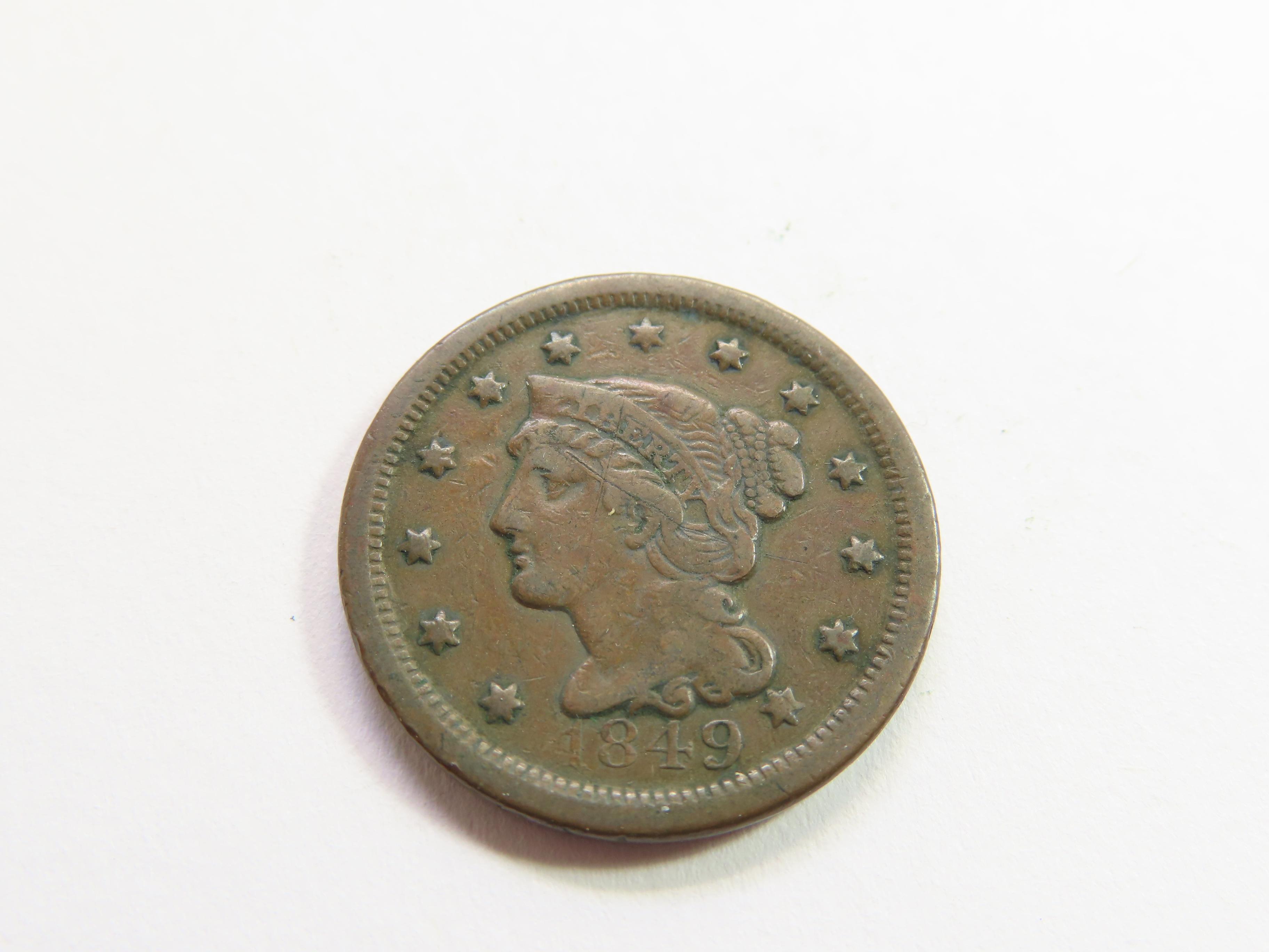 1849 Large Cent