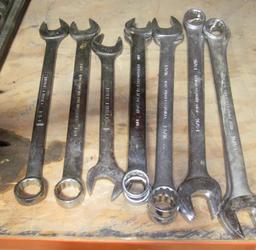 Lot of (12) Craftsman & Proto Wrenches