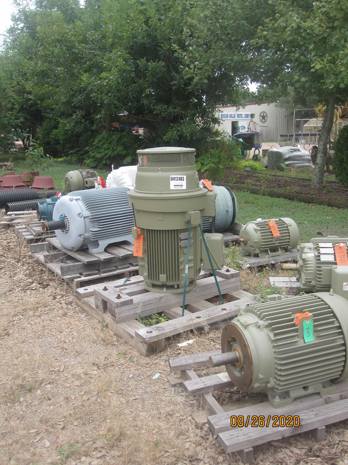 Lot of 9 motors