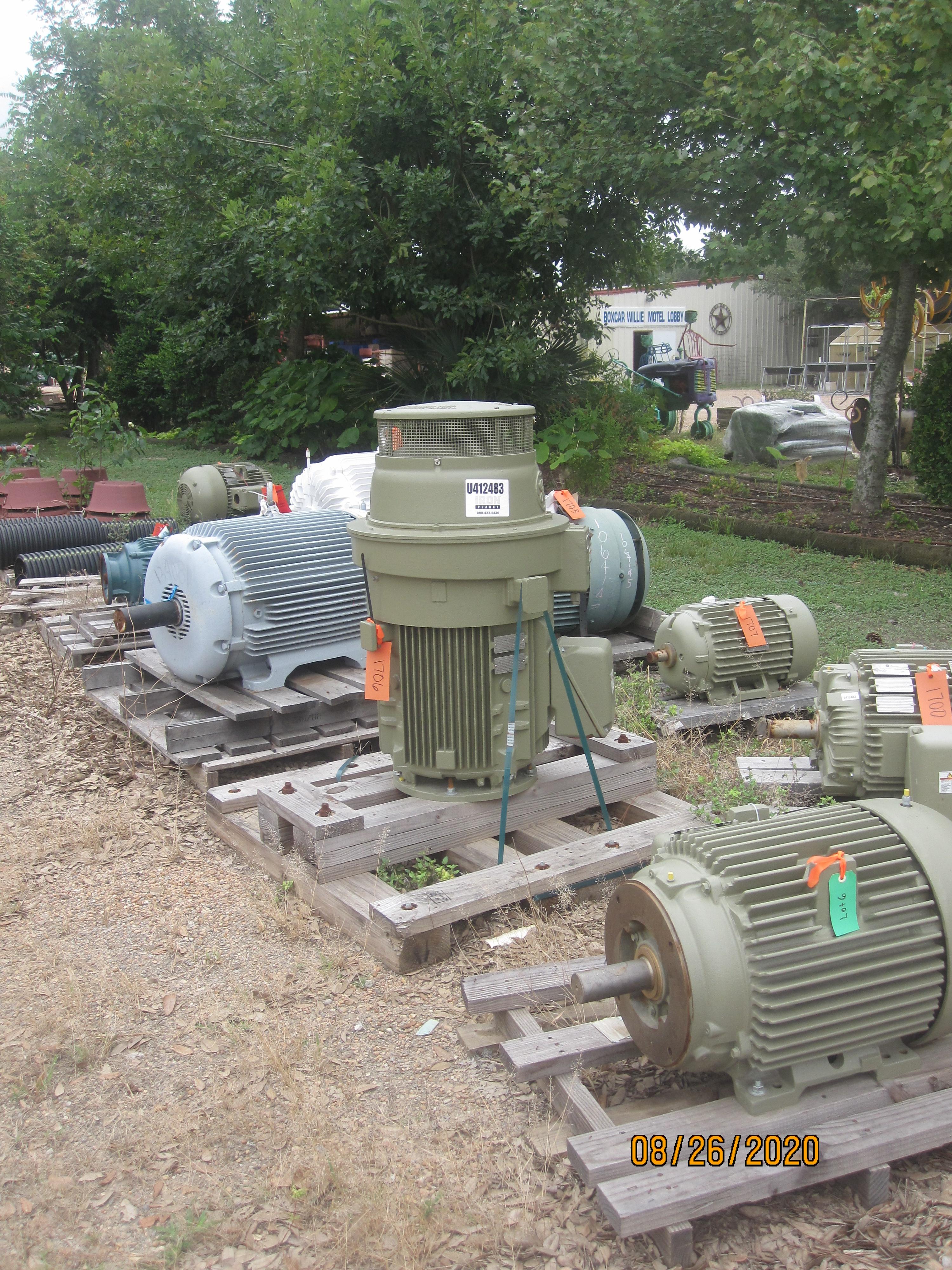 Lot of 9 motors