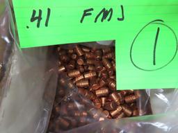 TEN (10) Lbs of .41 caliber FMJ Bullets (not cartridge)