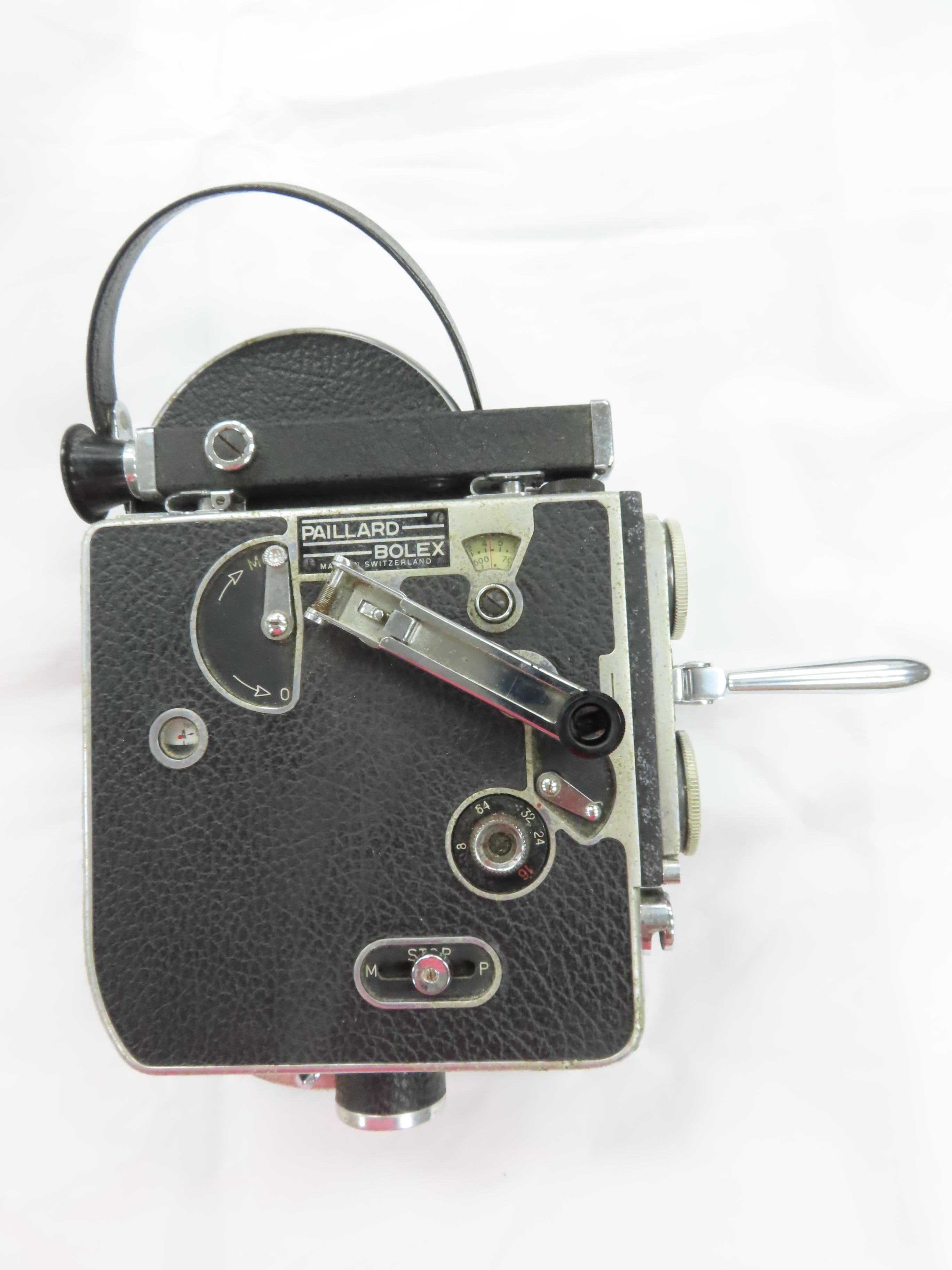 1950's Paillard Bolex Movie Camera (made in Switzerland), Untested. AS FOUND. Estate Item.