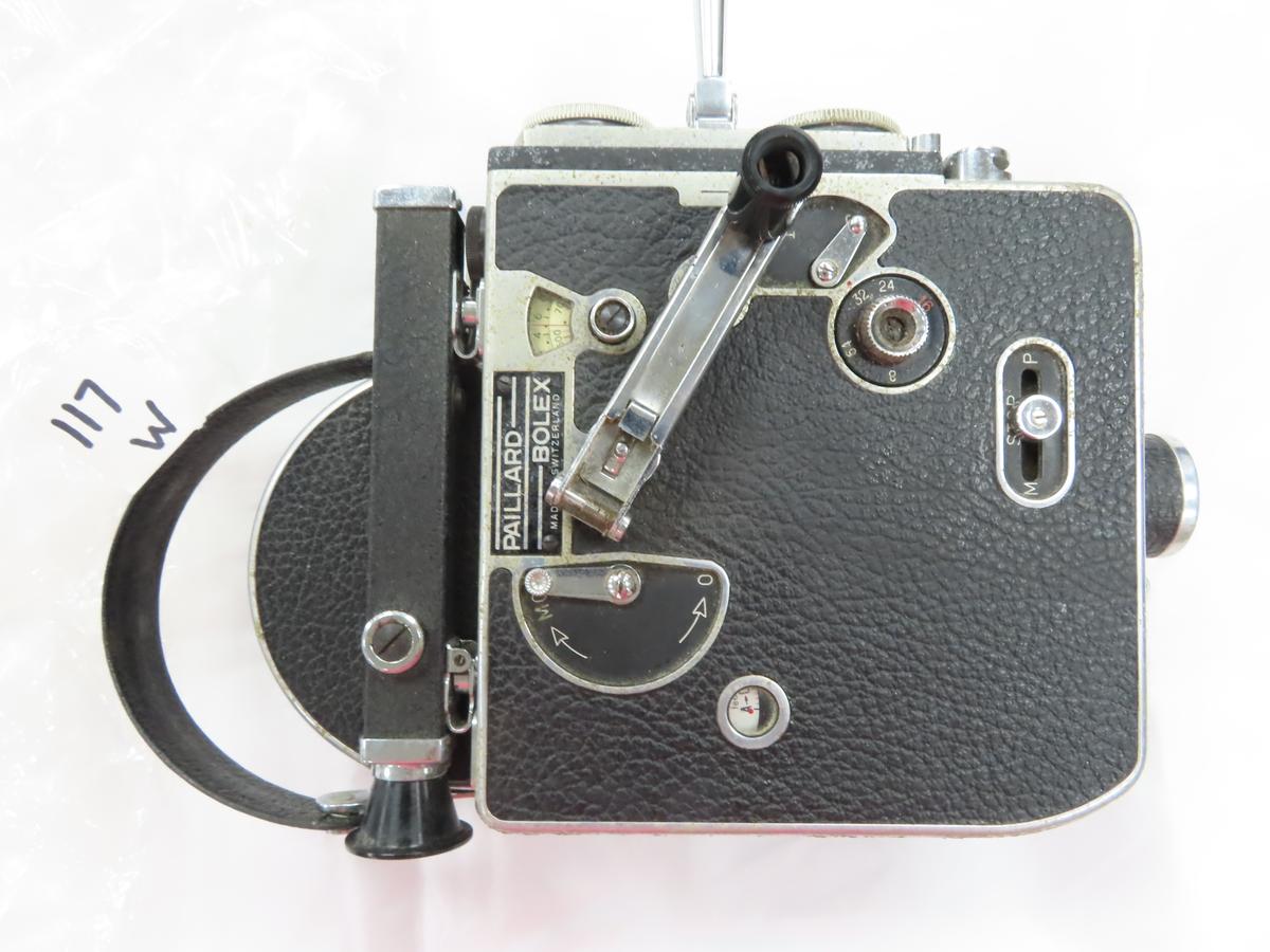 1950's Paillard Bolex Movie Camera (made in Switzerland), Untested. AS FOUND. Estate Item.