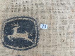 John Deere Sack, 12"x19"