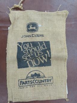 John Deere Sack, 12"x19"