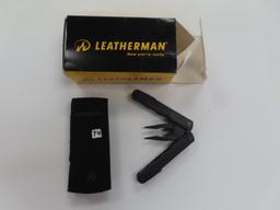 LEATHERMAN Blast Black Oxide Black, Nylon Sheath Model 830140 in Box, UNUSED.