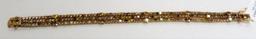 Fancy Color Diamond 14K Bracelet with Two Hundred Thirty-Four (234) dmnds . $44,620 Retail Appraisal