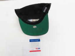 Bill Russell (NBA HOFer, Deceased 2022) Signed 8 Straight Cap with PSA/DNA COA # J38286. 100%