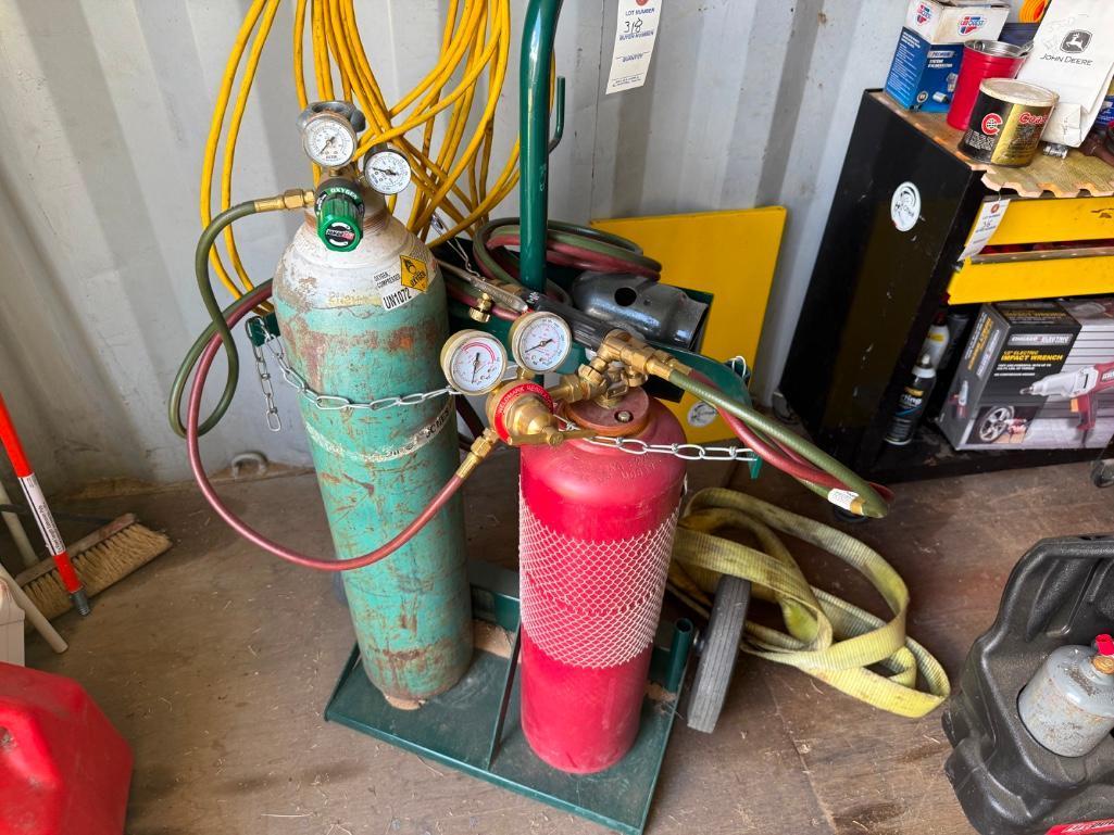 Oxy-Acetylene Welding Cutting Cylinder Set