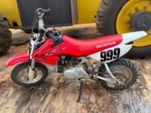 2018 Honda CRF50F Dirt Bike