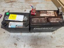(2) Batteries
