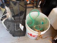 Cast Net and Fish Trap