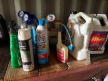 Misc Lot - Cleaners, Fluids, Paint, etc - See pics