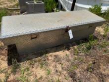 Truck Bed Toolbox with Hitch, Crowbar & More