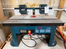 Bosch RA1181 Benchtop Router Table with Bosch Router