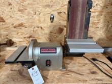 BUCKTOOL BD4801 Direct Drive Bench Belt Sander, 4x36 in Belt and 8 in Disc Sander