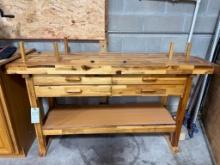 Wood Workbench