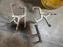 Bucket of Clamps, Duralast, etc.