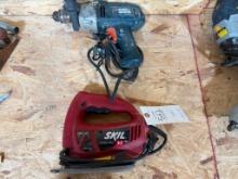 Skil 4380 Jigsaw & Black & Decker DR600 Hammer Drill