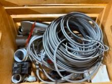 Electrical Wire, Breakers, etc Lot