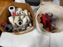 Plumbing Supplies, Pipe Cutters, etc Lot