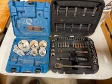 Hercules Bi-Metal Hole Saw Set & Husky Mechanics Tool Set