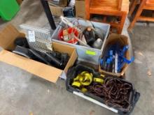 Misc Lot - DeWalt Tool Box, Werner ARB10-10 Adjustable Roof Brackets, etc