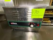 Winco FW-S600 1500 Watt Countertop Electric Food Warmer