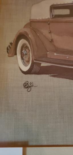 1934 Packard Framed Print