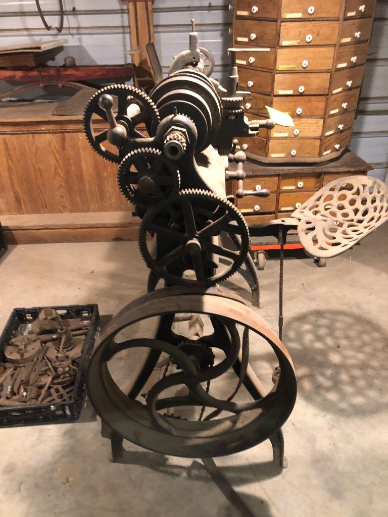 617 Treadle Lathe