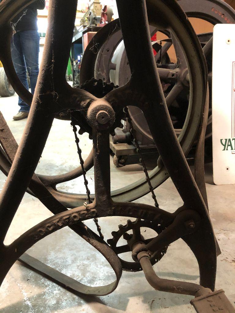 617 Treadle Lathe