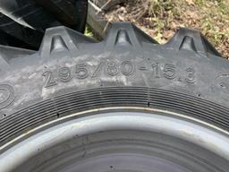 6435 (4) 295/80-15.3 Compact Tractor Loader Tire Rims