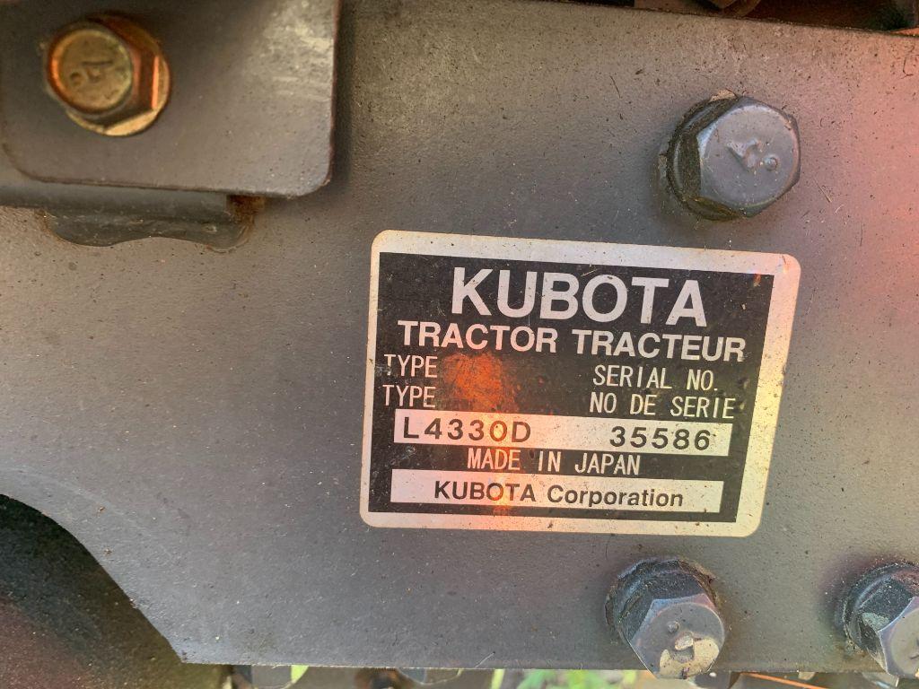 6630 Kubota L4330 Tractor
