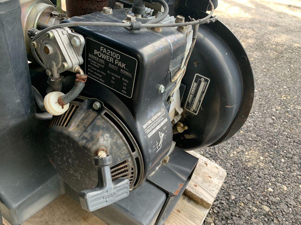 6702 John Deere 3pt Hitch Bagger