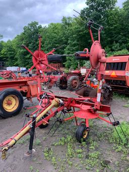 4587 New Holland 163 Tedder