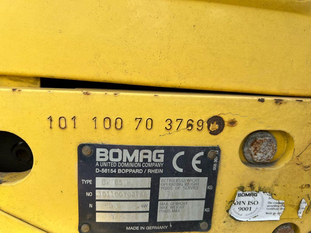 8006 Bomag BW65H Vibratory Roller