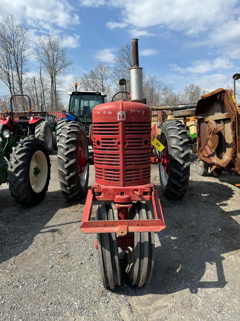 1834 Farmall Super MTA Tractor