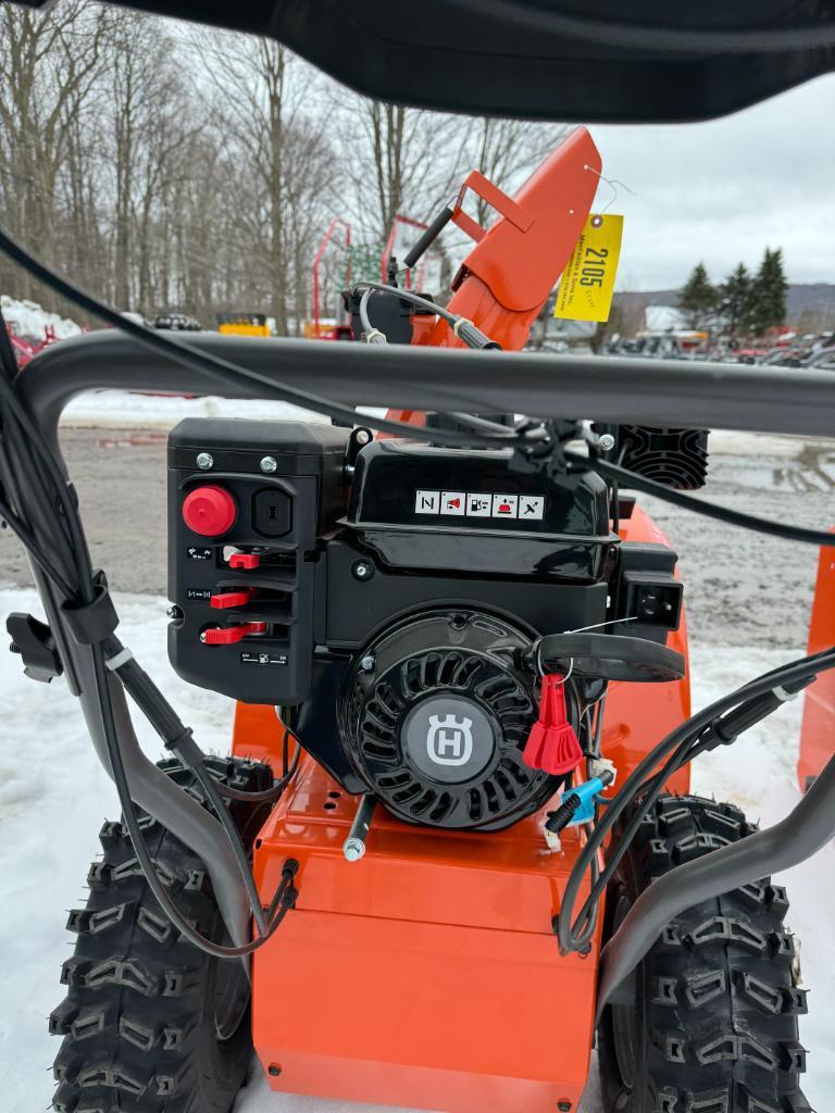 2105 New Husqvarna ST227 Snow Blower