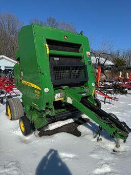 5 John Deere 458 Silage Special Round Baler