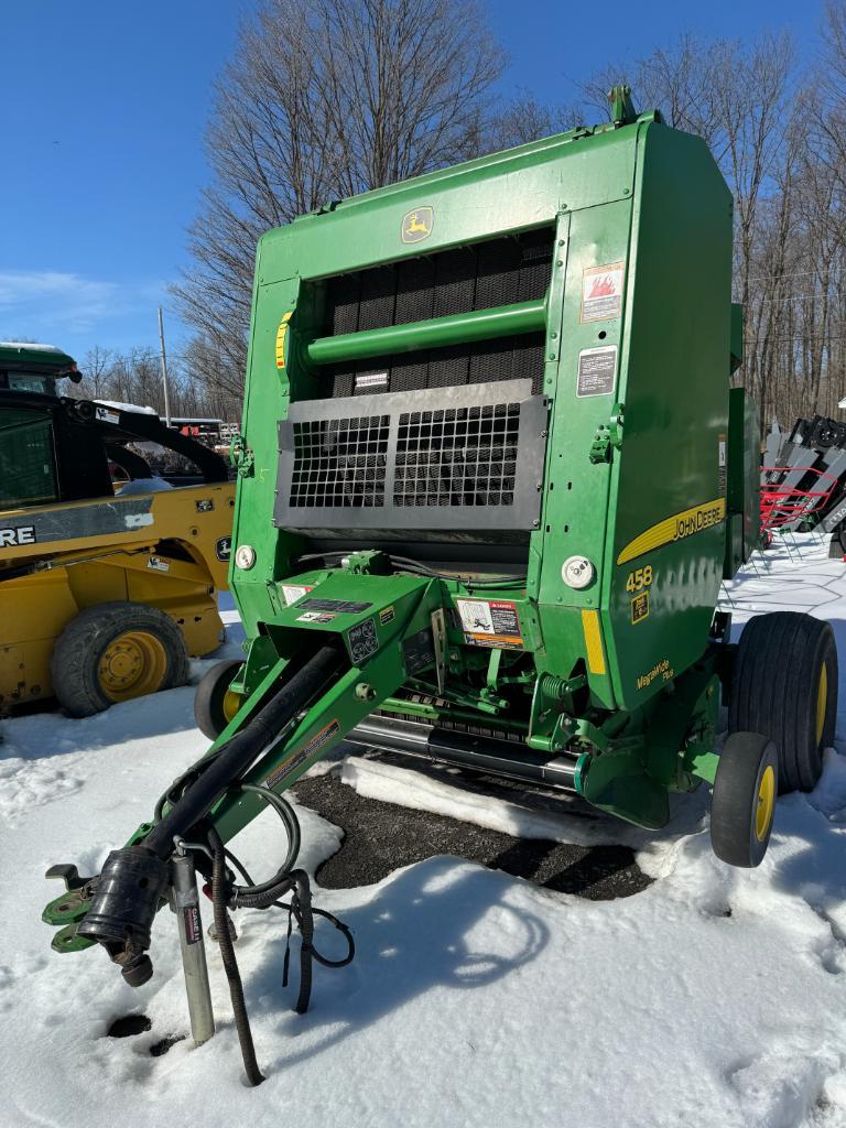 5 John Deere 458 Silage Special Round Baler