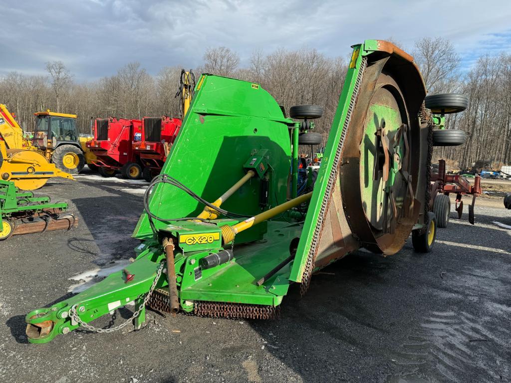 9551 John Deere CX20 20ft Batwing Cutter