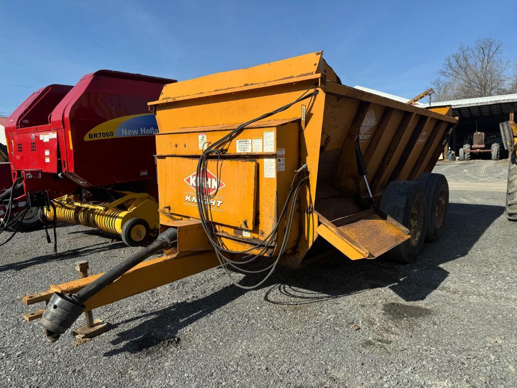 9634 Kuhn Knight 9124 Pro-Twin Slinger Spreader