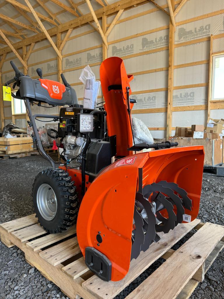 2 New HusqvarnaÊST230 Walk Behind Snowblower