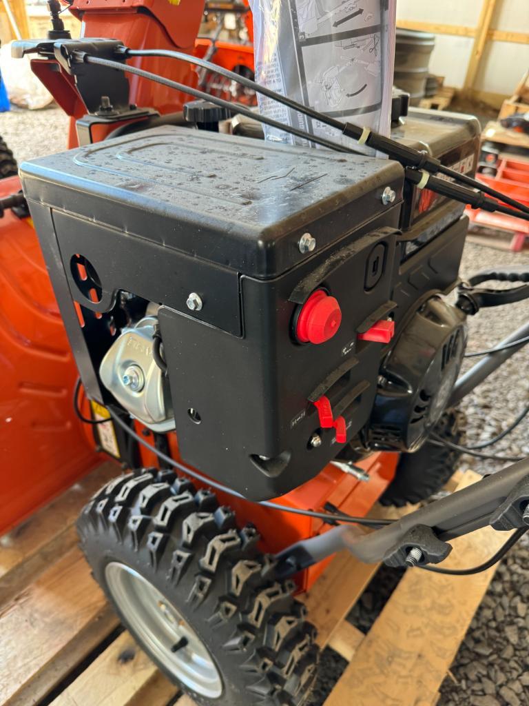 2 New HusqvarnaÊST230 Walk Behind Snowblower