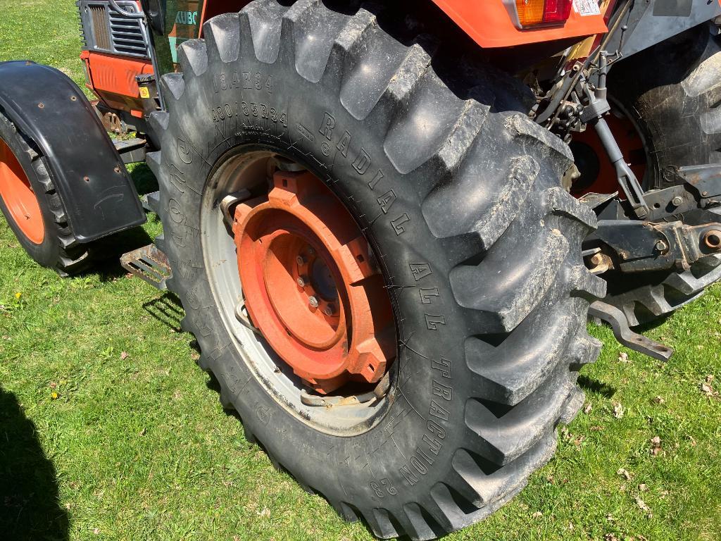 1 Kubota M-110 Tractor