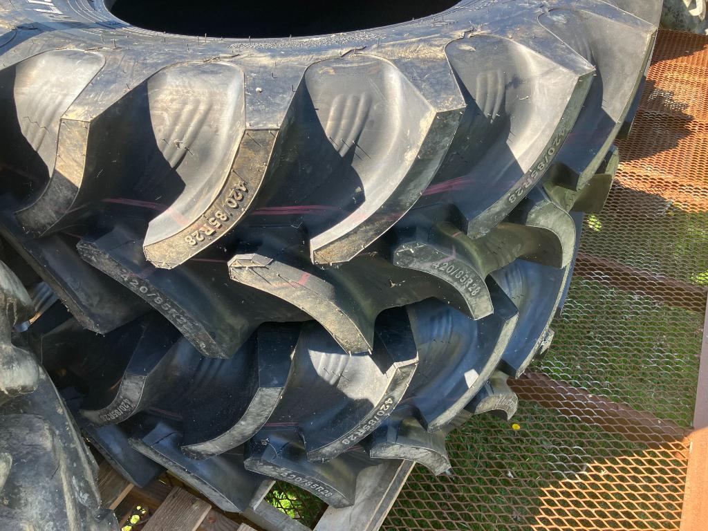 32 Pair of New Carlisle 420/85R28 Radials Tires & Tubes