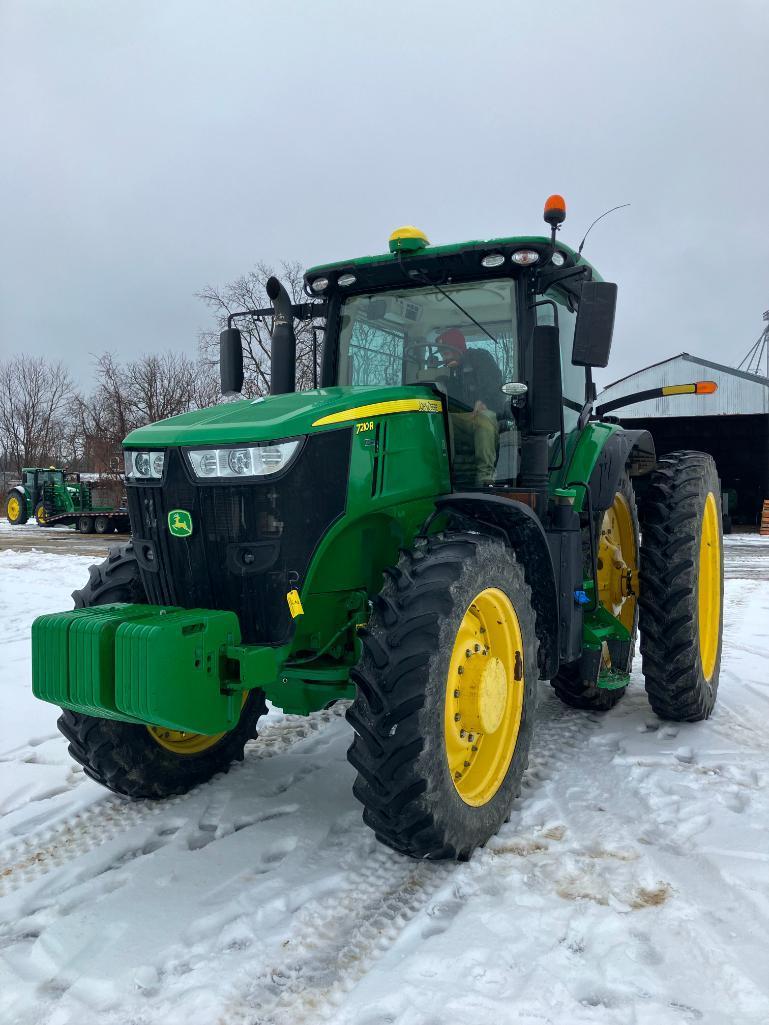 3 2018 John Deere 7210R Tractor