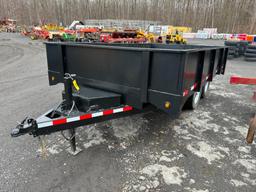 2960 2012 8ft x 14ft Refurbished PJ Dump Trailer