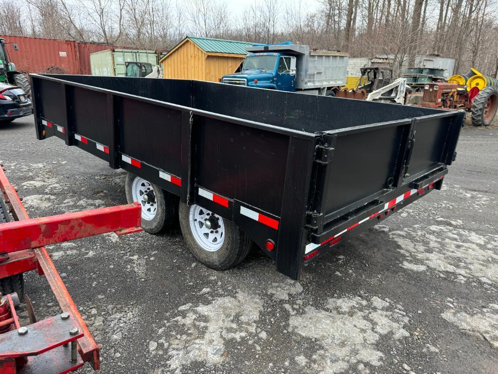 2960 2012 8ft x 14ft Refurbished PJ Dump Trailer